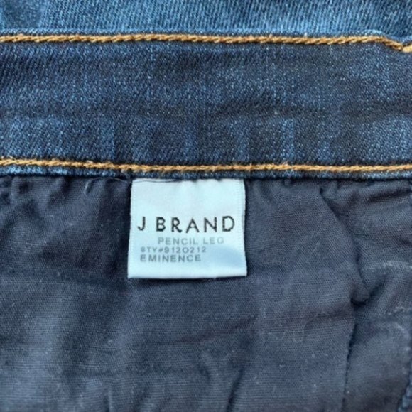 J Brand Skinny Pencil Leg Jeans, Size 25, Eminence - Picture 5 of 7